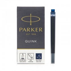 Naboje Parker Quink standard granatowe / 5 szt