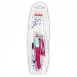 Pióro wieczne Herlitz my.pen Color Blocking - Cool Pink M