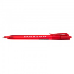 Długopis PM automat InkJoy 100 RT czerwony M 1,0 mm, obudowa przezroczysta