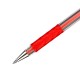 Pióro żelowe Pentel K116 czerwone z gumowym uchwytem 0,6 mmwkł żel KF6
