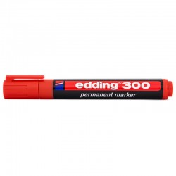 Mazak Edding 300 czerwony okrągły 1,5-3mm
