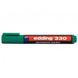 Mazak Edding 330 zielony ścięty 1-5mm