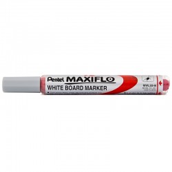 Mazak do tablic Pentel Maxiflo   4mm czerwony MWL5S