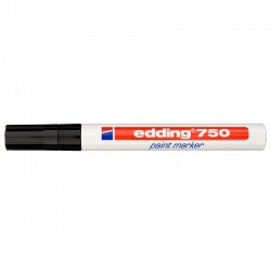 Pisak z farbą Edding 750 gruby czarny 2-4mm