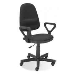 Krzesło Prestige / Bravo GTP CU-11 tkanina czarna
