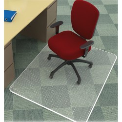 Mata pod krzesło Q-Connect na dywan , prostokątna , rozm. 1168x1524mm