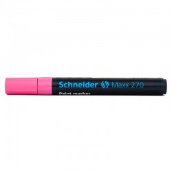 Marker olejowy Schneider 270 gruby 1-3mm - różowy