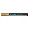 Marker olejowy Schneider 270 gruby 1-3mm - złoty