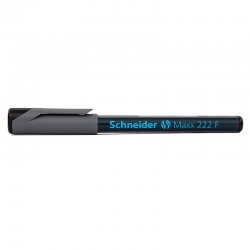 Foliopis Schneider Maxx 222 F 0,7 mm czarny