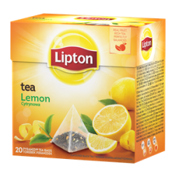 Herbata Lipton/20 cytrynowa Lemon, piramidki