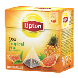 Herbata Lipton/20 Owoce tropikalne, piramidki