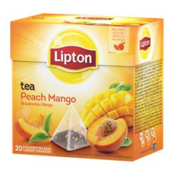 Herbata Lipton/20 mango i brzoskwinia, piramidki
