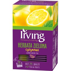Herbata Irving 20 zielona - Cytrynowa, koperty