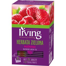 Herbata Irving 20 zielona - Malinowa, koperty