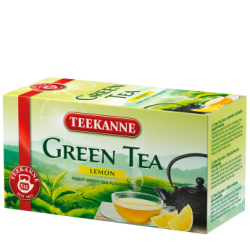 Herbata Teekanne 20 Green Tea Lemon zielona cytrynowa