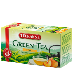 Herbata Teekanne 20 Green Tea Peach zielona brzoskwiniowa