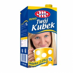 Mleko Mlekovita Twój Kubek 1. l 2%