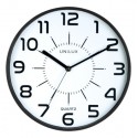 Zegar ścienny Unilux Pop biała tarcza, czarny zarys- średnica 28,5 cm