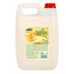 Mydło w płynie 5l Attis mleko i miód