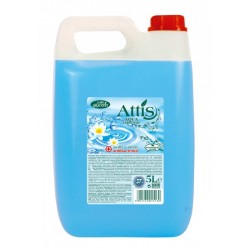 Mydło w płynie Attis 5l antybakteryjne, niebieskie