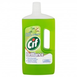 Uniwersalny płyn do czyszczenia CIF BRILLIANCE Green Lemon 1l