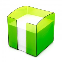 Pojemnik na karteczki Durable Trend zielony przezroczysty 1701682017