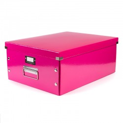 Pudło archiwizacyjne Leitz Click & Store  WOW A3 różowe(369x482x200 mm)