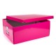 Pudło archiwizacyjne Leitz Click & Store  WOW A3 różowe(369x482x200 mm)
