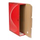 Pudełko archiwizacyjne Esselte A4  80 czerwone 128412