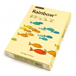 Papier ksero A4 80g/500k Rainbow żółty jasny R12