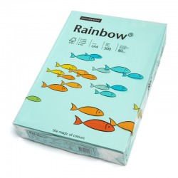 Papier ksero A4 80g/500k Rainbow niebieski morski R84