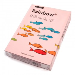Papier ksero Rainbow A4/500 80g R54 różowy jasny