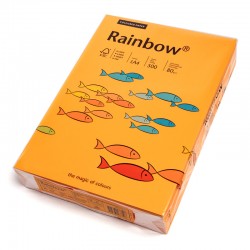 Papier ksero A4 80g/500k Rainbow pomarańczowy jasny R22