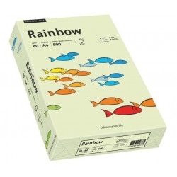 Papier ksero Rainbow A4/500 80g R72 j.zielony