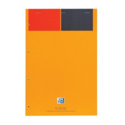 Notatnik A4+ 80k kratka Oxford Notepad International (4 otwory do wpięcia)