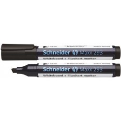 Marker suchościeralny Schneider Maxx 293 ścięty 2 - 5mm czarny