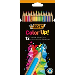 Kredki ołówkowe 12k Bic Color Up trójkątne