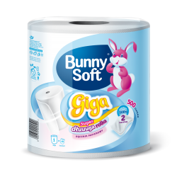 Ręcznik papierowy Bunny Soft Giga 1szt. celulozowy, 2-warstwowy, biały