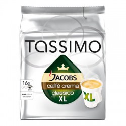 Kawa kapsułki Jacobs Tassimo Cafe Crema Classico XL / 16szt