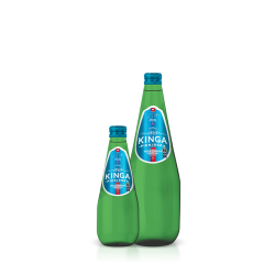 Woda Kinga Pienińska Linia Zielona 0 33 l niegazowana  szklana butelka