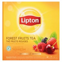 Herbata Lipton/100 Classic Forest Fruits koperty (owoce leśne)