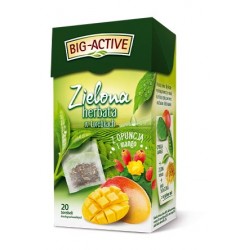 Herbata Big-Active/20t zielona Opucja z mango
