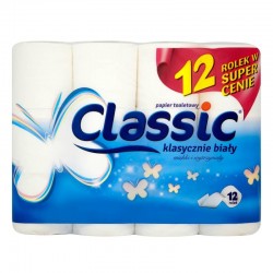 Papier toaletowy Velvet/12 biały CLASSIC