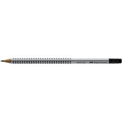Ołówek tech Faber-Castell Grip 2001 HB z gumką 117200