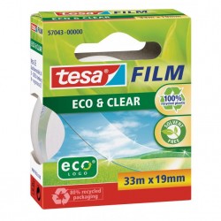 Taśma klejąca 19mm x 33m Tesa Eco&Clear