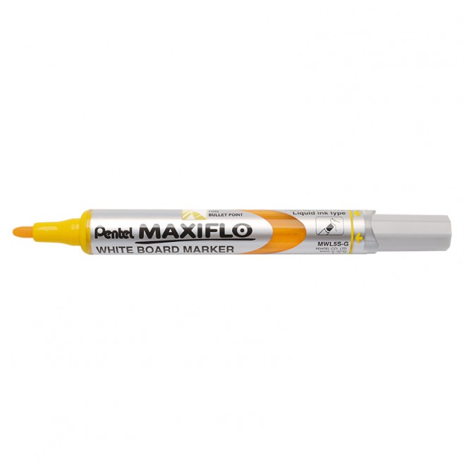 Mazak do tablic Pentel Maxiflo / 4mm żółty MWL5S