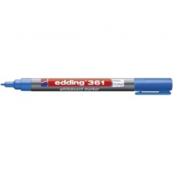 Marker suchościeralny Edding 361 okrągły 1mm - niebieski
