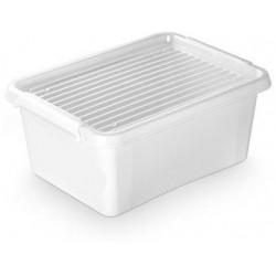 Pojemnik uniwersalny WhitelineBox 12 5l biały