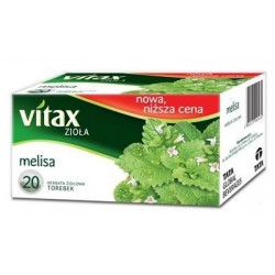 Herbata Vitax Zioła/20t Melisa