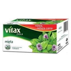 Herbata Vitax Zioła/20t Mięta